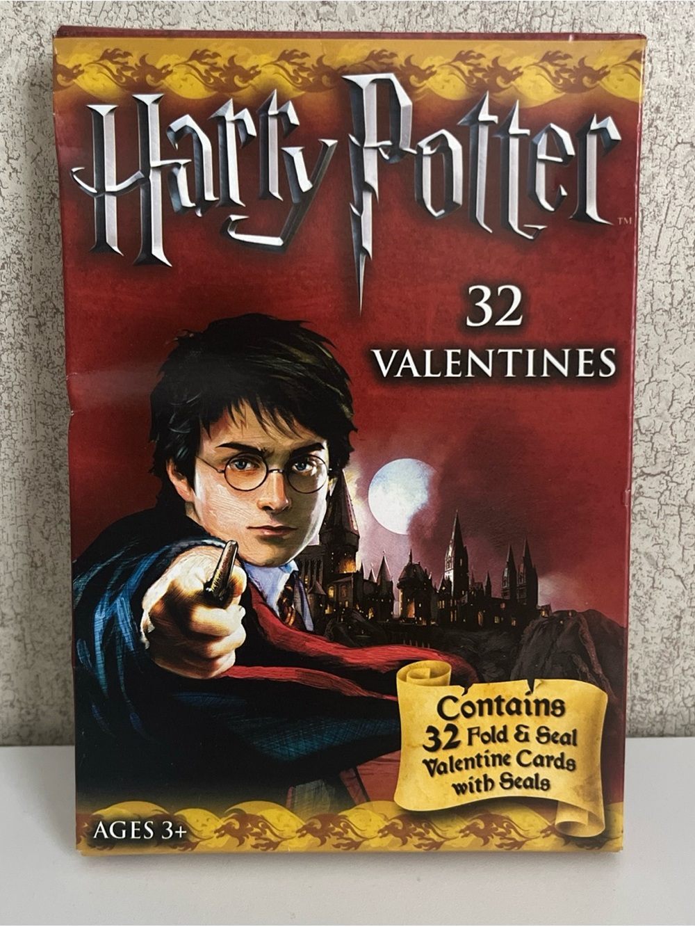 Harry Potter Goblet of Fire Valentines 32 Unopened